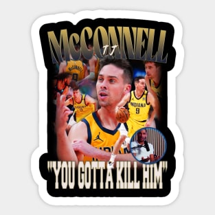 T.J. McConnell Sticker